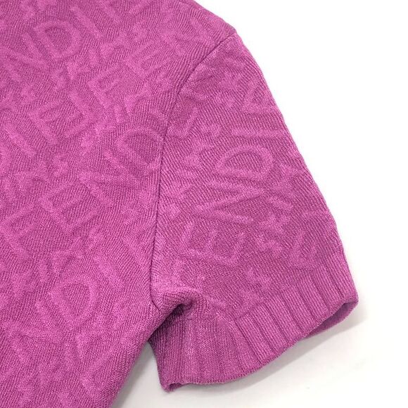 Fendi Dress Zucca Pattern Fzd917 Rayon Pink - Picture 6 of 9